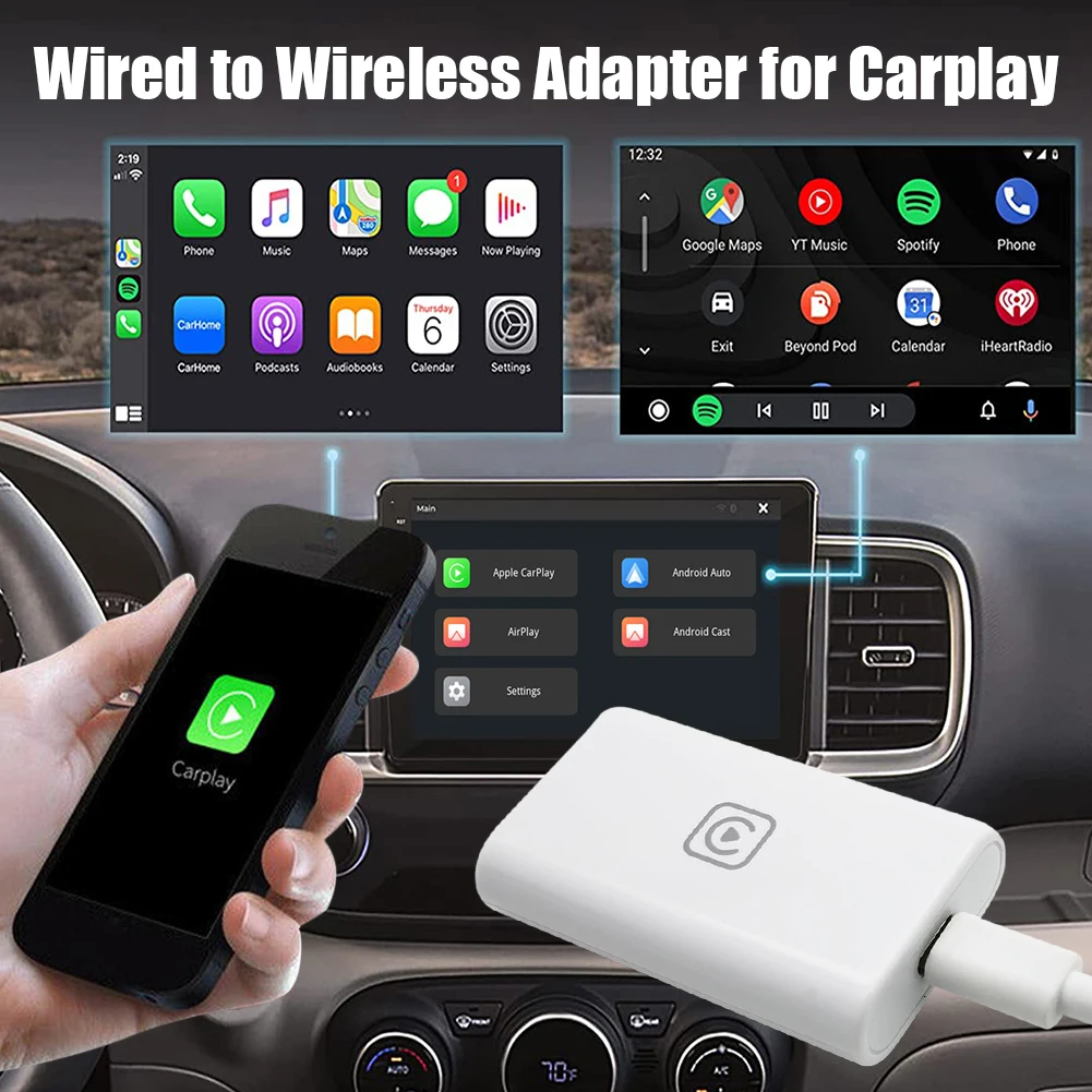 Беспроводной адаптер Carplay, набор адаптеров для Carplay, 4 в 1, USB, адаптер для CarPlay, автомобильная электроника
Беспроводной адаптер Carplay, набор адаптеров для Carplay, 4 в 1, USB, адаптер для CarPlay, автомобильная электроника