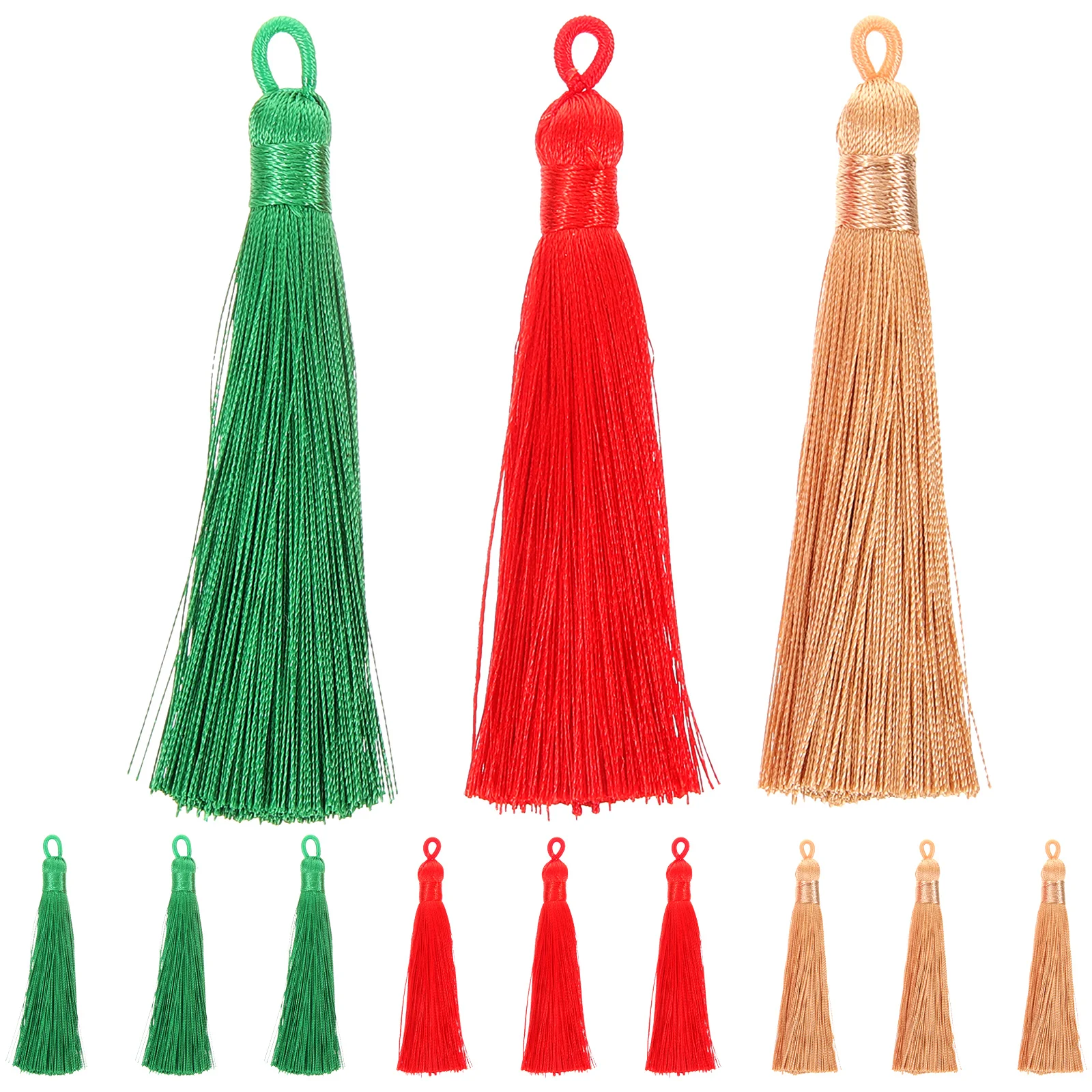 12 Pcs Key Holder Tassels For Jewelry Making Bookmark Supple Crafts Fabric Handmade Tassles Decorative
12 Pcs Key Holder Tassels For Jewelry Making Bookmark Supple Crafts Fabric Handmade Tassles Decorative