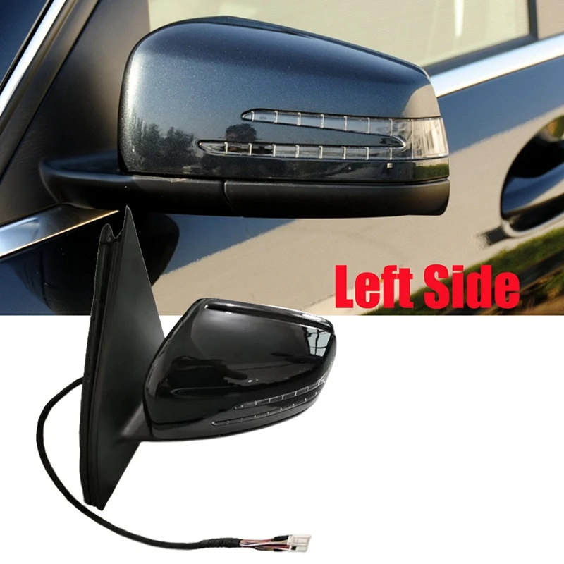 1Pair Car Side Door Mirror Power Folding Rear View Mirror Assy For Mercedes Benz W166 ML166 ML300 ML350 ML400 2012-2015
1Pair Car Side Door Mirror Power Folding Rear View Mirror Assy For Mercedes Benz W166 ML166 ML300 ML350 ML400 2012-2015