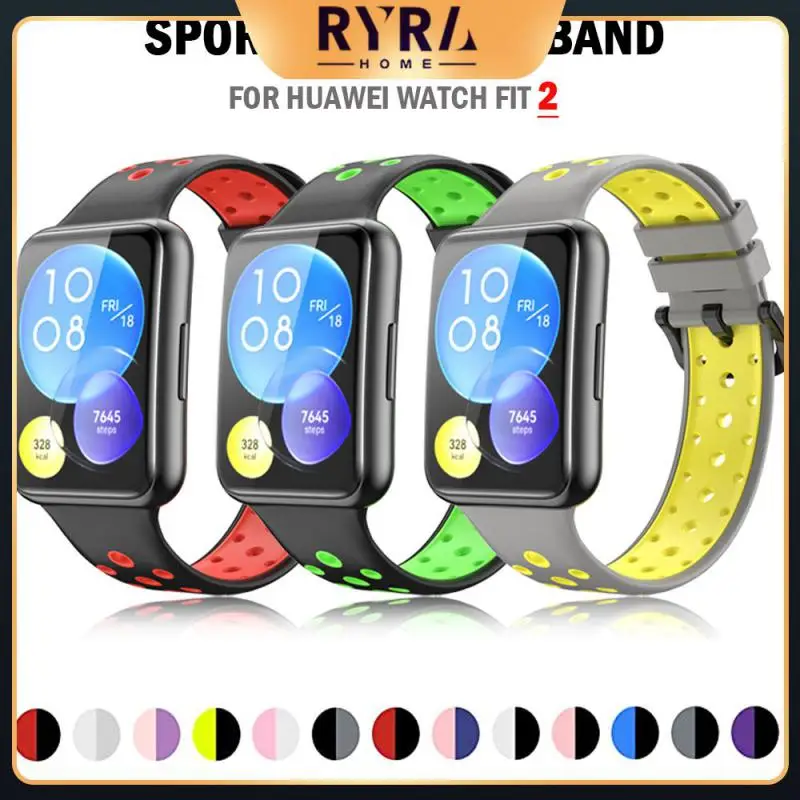 Silicone Strap Replaceable Smart Accessories Watch Band Breathable Soft For Huawei Watch Fit 2 Watch Strap
Silicone Strap Replaceable Smart Accessories Watch Band Breathable Soft For Huawei Watch Fit 2 Watch Strap