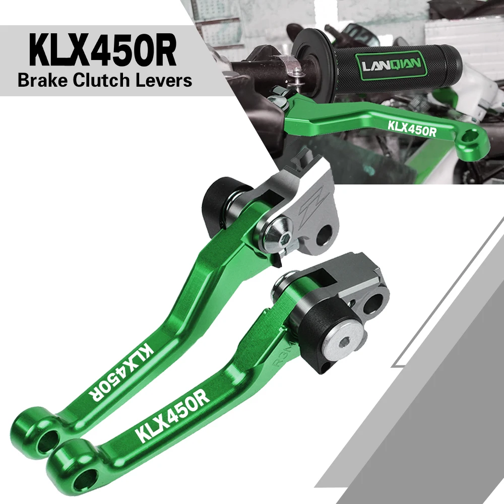 For KAWASAKI KLX 450R KLX450R KXL 450 R 2008-2015 2014 Dirt Bike DirtBike Motocross Pivot Brake Clutch Lever Handlebar grips
For KAWASAKI KLX 450R KLX450R KXL 450 R 2008-2015 2014 Dirt Bike DirtBike Motocross Pivot Brake Clutch Lever Handlebar grips