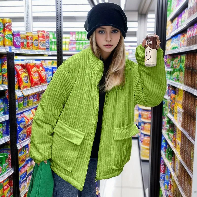 Winter Cotton Dress New Style Jacket Cotton Jacket Casual Thin Cotton Coat Top Lapel Women's Regular Thread
Winter Cotton Dress New Style Jacket Cotton Jacket Casual Thin Cotton Coat Top Lapel Women's Regular Thread