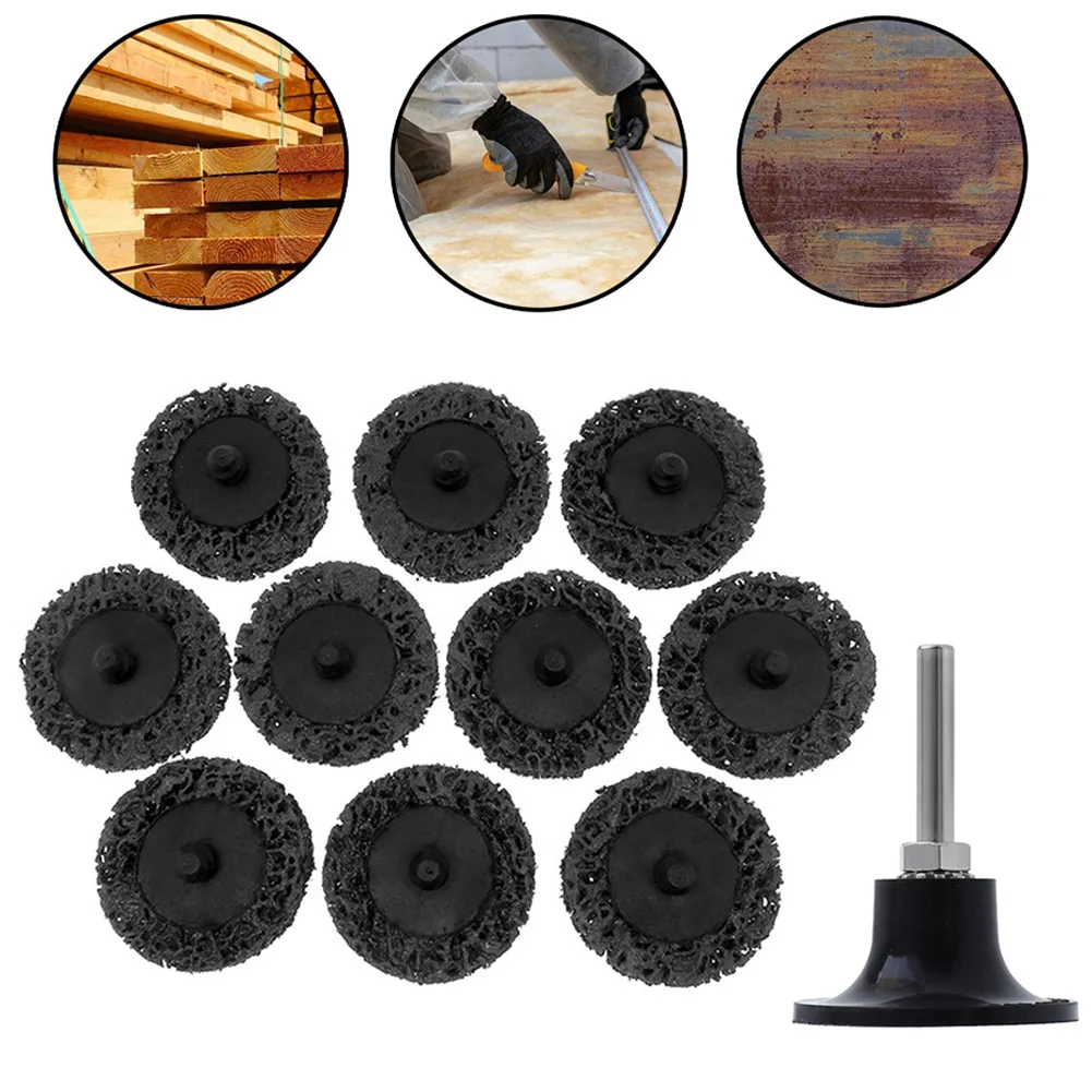 10pcs 2Inch Sanding Wheel With 1pc Backing Pads Grinding Wheels Strip Disc Quick Change Abrasive Disc For Metal Rust Removal
10pcs 2Inch Sanding Wheel With 1pc Backing Pads Grinding Wheels Strip Disc Quick Change Abrasive Disc For Metal Rust Removal