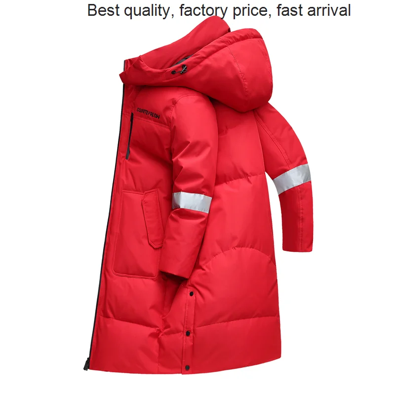 High quality luxury brand Long Cotton Winter Jacket Men's Fashion Reflective Thick Warm Parka Couple Wear Duck Down Coat Casual
High quality luxury brand Long Cotton Winter Jacket Men's Fashion Reflective Thick Warm Parka Couple Wear Duck Down Coat Casual