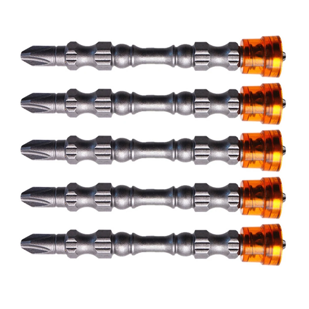 5pcs 65mm Cross Screwdriver Bits PH2 Precision Impact Driver Magnetic Ring Anti Slip Alloy Steel Electric Tool Accessories
5pcs 65mm Cross Screwdriver Bits PH2 Precision Impact Driver Magnetic Ring Anti Slip Alloy Steel Electric Tool Accessories