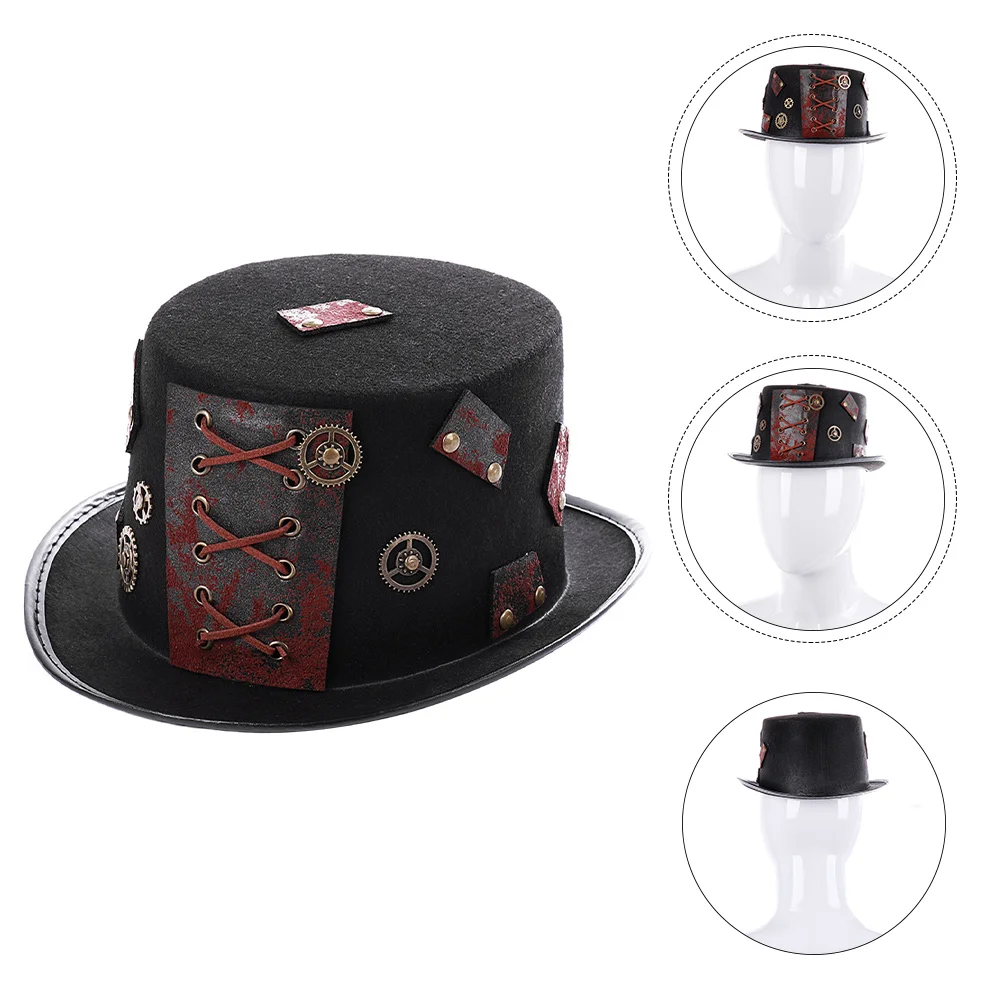 Hat Topsteampunk Punk Cosplay Decorativemetal Gogglesparty Supplies Costume Accessorieshats Bowler Headdress Style Headpiece
Hat Topsteampunk Punk Cosplay Decorativemetal Gogglesparty Supplies Costume Accessorieshats Bowler Headdress Style Headpiece