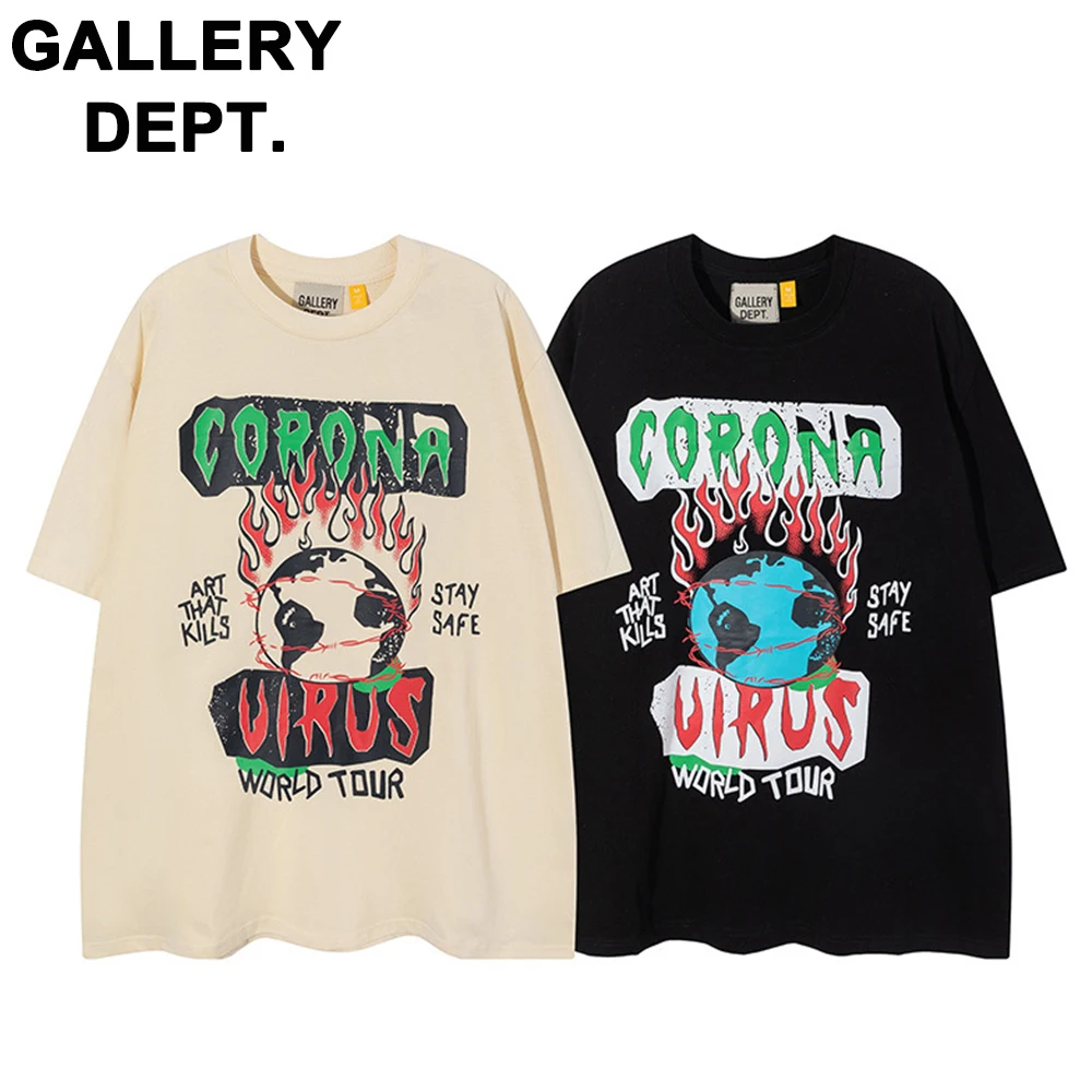 2023 GALLERY DEPT Brand Men's T-shirts Loose Fashion Casual Tshirt Street Simple Printed Short Sleeve T-shirt Summer
2023 GALLERY DEPT Brand Men's T-shirts Loose Fashion Casual Tshirt Street Simple Printed Short Sleeve T-shirt Summer