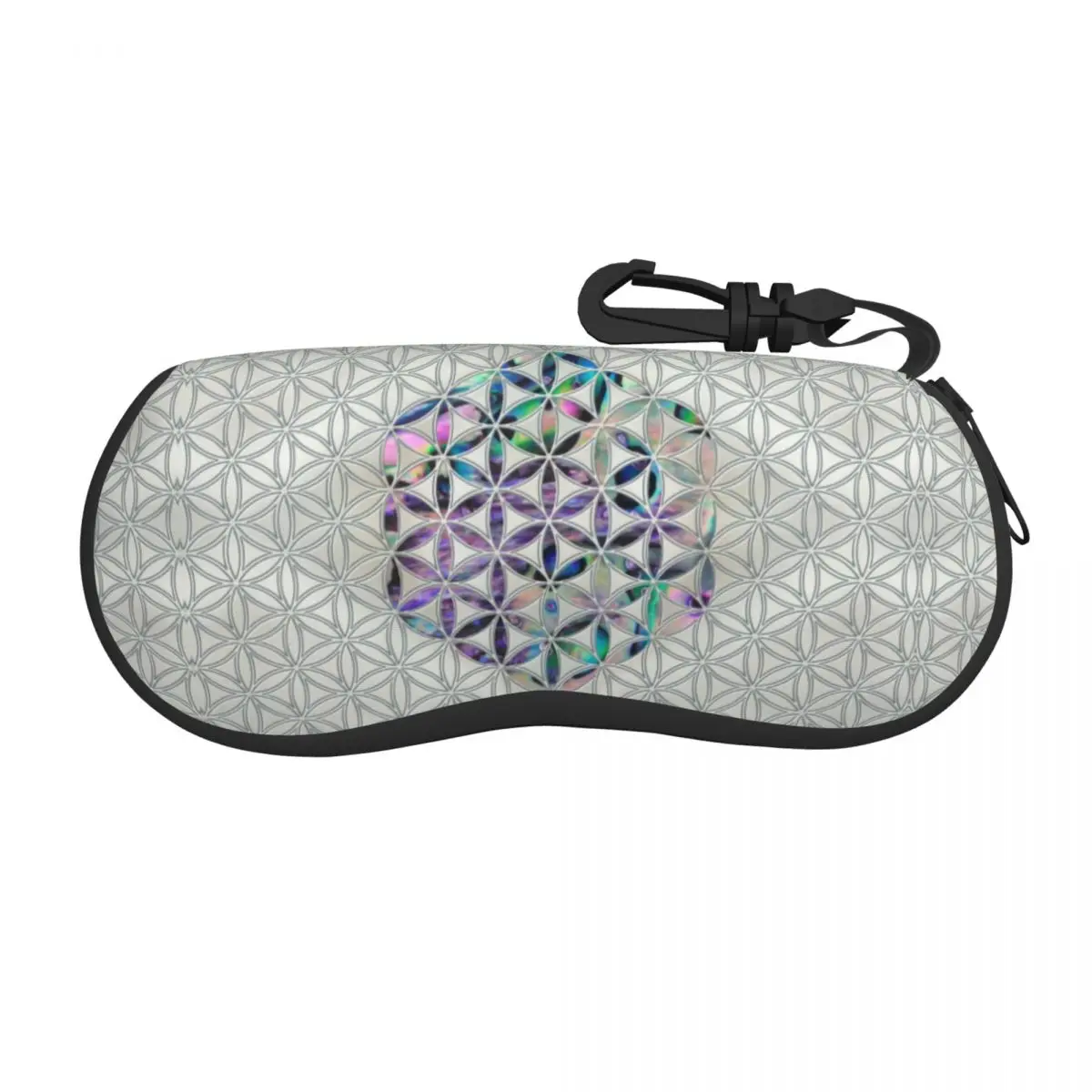 Flower Of Life Abalone Shell On Pearl Shell Eyeglasses Protector Cases Fashion Sunglass Case Geometric Mandala Glasses Pouch
Flower Of Life Abalone Shell On Pearl Shell Eyeglasses Protector Cases Fashion Sunglass Case Geometric Mandala Glasses Pouch