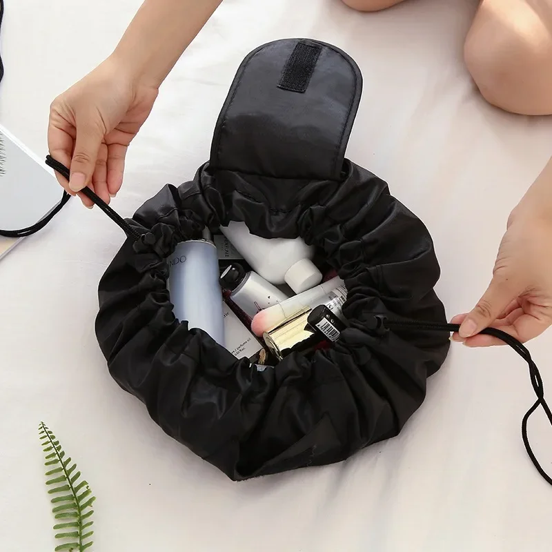 Women Drawstring Cosmetic Bag Travel Storage Makeup Bag Organizer Female Make Up Pouch Portable Waterproof Toiletry Beauty Case
Women Drawstring Cosmetic Bag Travel Storage Makeup Bag Organizer Female Make Up Pouch Portable Waterproof Toiletry Beauty Case