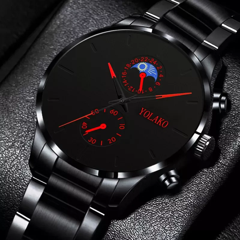 2022 Fashion Mens Watches Luxury Men Black Stainless Steel Quartz Wristwatch Man Business Casual Leather Watch relogio masculino
2022 Fashion Mens Watches Luxury Men Black Stainless Steel Quartz Wristwatch Man Business Casual Leather Watch relogio masculino