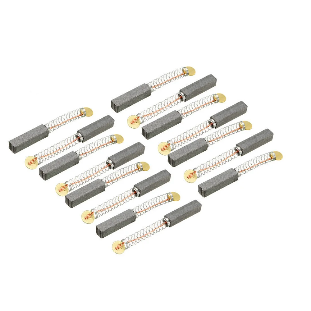 Durable Carbon Brushes Set of 15 For Electric Motors Enhance Motor Function Fit for Various Power Tools Size 20mm x 5mm x 5mm
Durable Carbon Brushes Set of 15 For Electric Motors Enhance Motor Function Fit for Various Power Tools Size 20mm x 5mm x 5mm