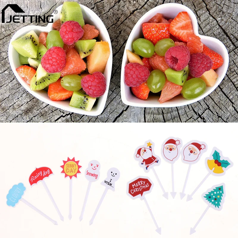 Halloween Christmas Fruit Fork For Chirdren Cartoon Pattern Fruit Picking Cupcake Decorating Card Kids Birthday Party Theme
Halloween Christmas Fruit Fork For Chirdren Cartoon Pattern Fruit Picking Cupcake Decorating Card Kids Birthday Party Theme