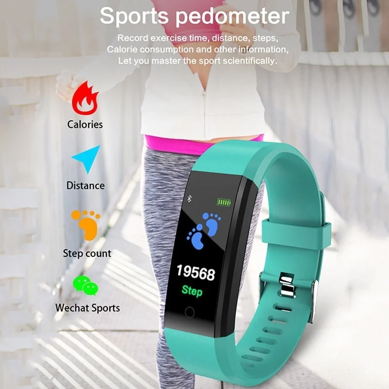 Умные часы-браслет с Bluetooth мужские женские Детские умные часы фитнес-трекер