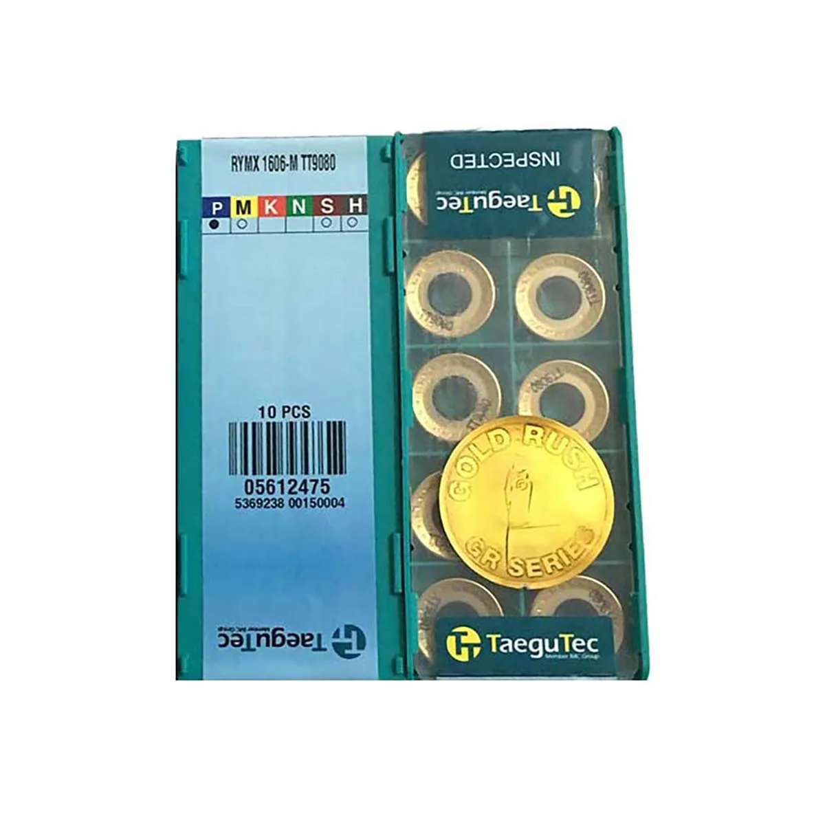 TaeguTec 100% Original RYMX RYMX16 RYMX1606 M TT9080 Positive Button Tool Inserts Carbide Milling And Turning Milling Cutter
TaeguTec 100% Original RYMX RYMX16 RYMX1606 M TT9080 Positive Button Tool Inserts Carbide Milling And Turning Milling Cutter