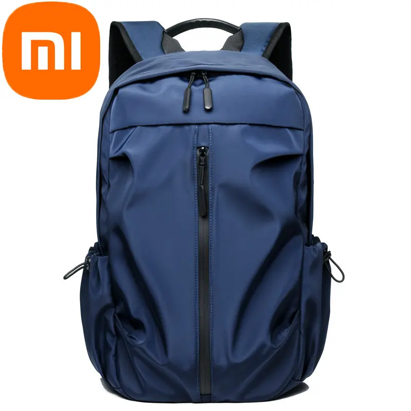 

Рюкзак Xiaomi мужской для компьютера, модный вместительный простой ранец для отдыха и путешествий, школьный портфель для учеников Старшей школы