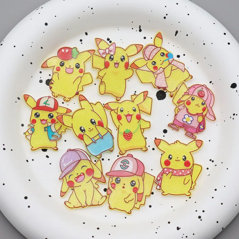 5 Pack Pokémon cartoon Kachu acrylic hair accessories refrigerator stickers mobile phone case diy jewelry accessories toys
5 Pack Pokémon cartoon Kachu acrylic hair accessories refrigerator stickers mobile phone case diy jewelry accessories toys
