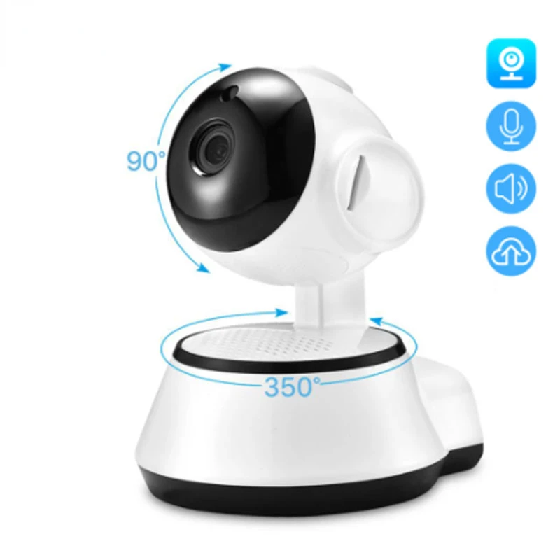 Baby Monitor 1080P Mini Pan/Tilt Wifi IP Camera Auto Tracking Two Way Audio Motion Detection Remote Access V380
Baby Monitor 1080P Mini Pan/Tilt Wifi IP Camera Auto Tracking Two Way Audio Motion Detection Remote Access V380