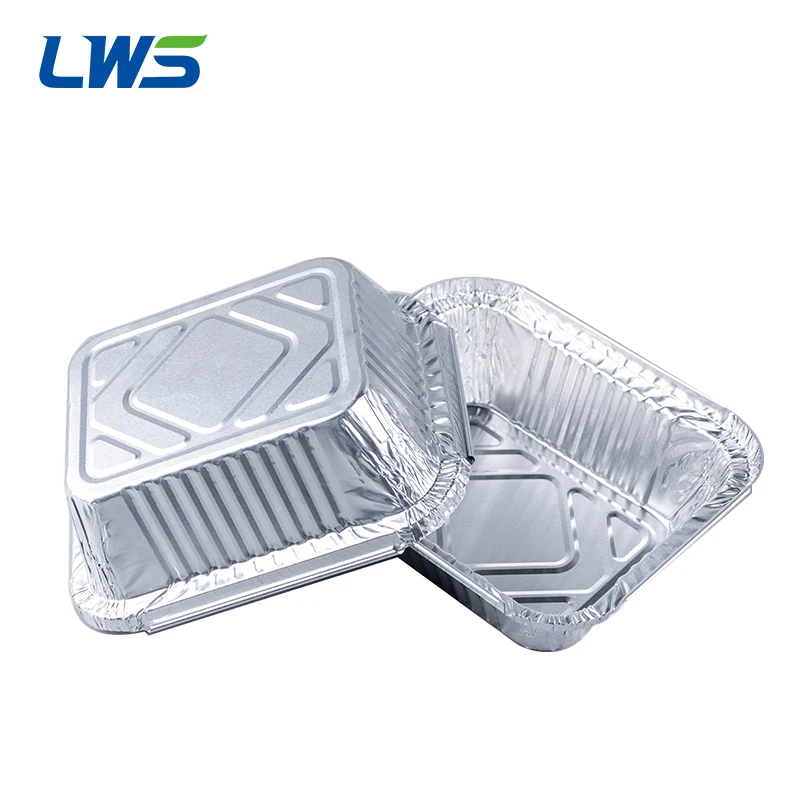 50PCS 450ml Disposable Baking Tray Aluminum Pans with Plastic Lids Tin Foil Food Box Packaging Takeout Household Kitchenware
50PCS 450ml Disposable Baking Tray Aluminum Pans with Plastic Lids Tin Foil Food Box Packaging Takeout Household Kitchenware