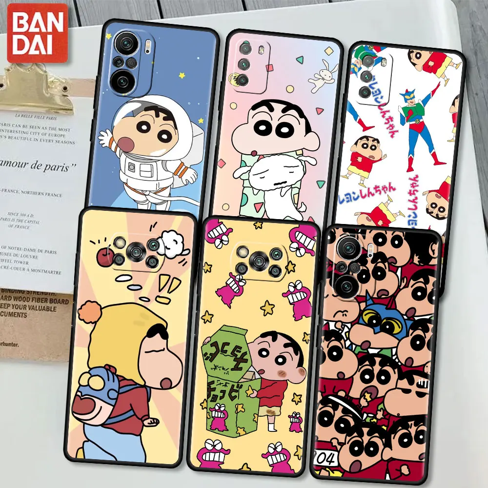 Anime Crayo Shin Chan For Xiaomi Mi Poco X4 NFC X3 M4 Pro 5G M3 F3 GT F1 Silicone Phone Case 11 Lite 11T 10T 9T Shell Soft Cover
Anime Crayo Shin Chan For Xiaomi Mi Poco X4 NFC X3 M4 Pro 5G M3 F3 GT F1 Silicone Phone Case 11 Lite 11T 10T 9T Shell Soft Cover