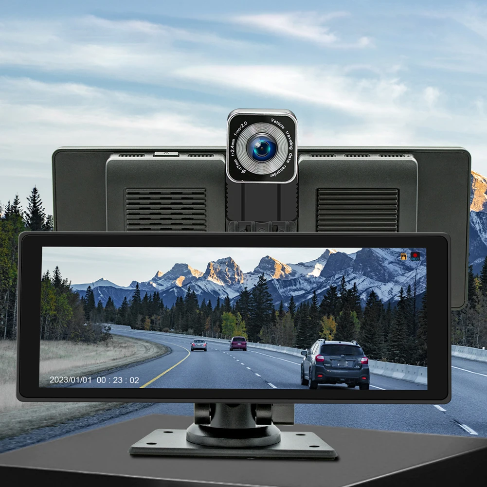 Portable Car Stereo Mirrorlink Wireless Carplay Android Auto Car Stereo Radio Bluetooth-Compatible Dash Cam Audio Radio with DVR
Portable Car Stereo Mirrorlink Wireless Carplay Android Auto Car Stereo Radio Bluetooth-Compatible Dash Cam Audio Radio with DVR
