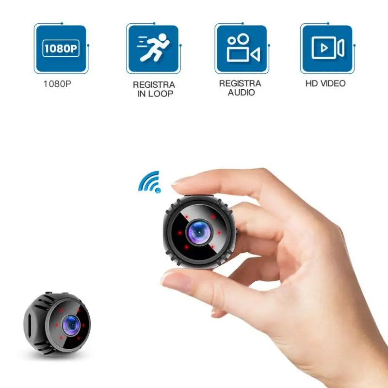 1080P Mini Wifi Invisible Camera Wireless Motion Detection Home Surveillance Nanny Camera Infrared Night Vision Baby Monitor
1080P Mini Wifi Invisible Camera Wireless Motion Detection Home Surveillance Nanny Camera Infrared Night Vision Baby Monitor