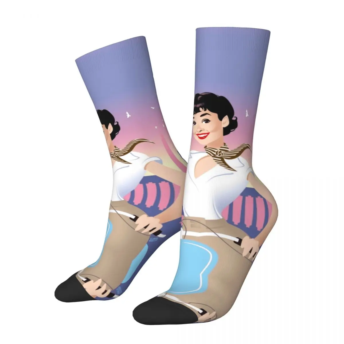 Casual Graphic Rome Audrey Hepburn Audrey Hepburn Stocking The Best Buy Elastic Socks Cool
Casual Graphic Rome Audrey Hepburn Audrey Hepburn Stocking The Best Buy Elastic Socks Cool