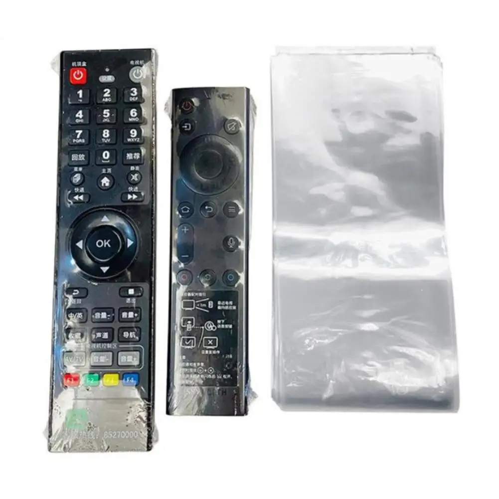100Pcs Remote Control Anti-dust Protective Cover Transparent Shrink Film Bag Case For TV Air Conditioner Shrink Plastic Sheets
100Pcs Remote Control Anti-dust Protective Cover Transparent Shrink Film Bag Case For TV Air Conditioner Shrink Plastic Sheets