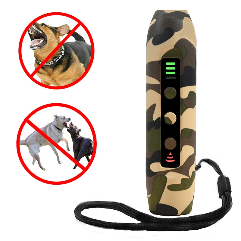 Dog Repeller No Noise Ultrasonic USB Rechargeable Anti Barking Device High Power LED Dog Bark Deterrent Device Pet Training Tool
Dog Repeller No Noise Ultrasonic USB Rechargeable Anti Barking Device High Power LED Dog Bark Deterrent Device Pet Training Tool