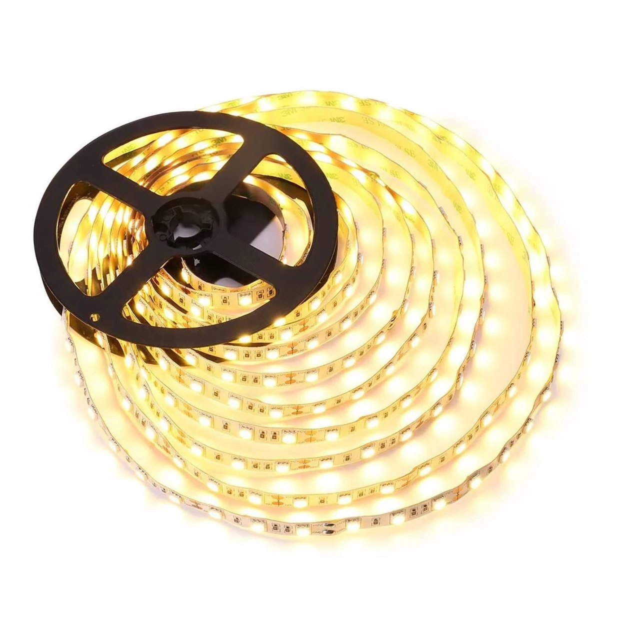 LED Strip Light, 16ft/5m SMD5050 Total 300 LEDs (60 LED/m) 12V Flexible Cuttable Strip Light for Home room bedroom nonwaterproof
LED Strip Light, 16ft/5m SMD5050 Total 300 LEDs (60 LED/m) 12V Flexible Cuttable Strip Light for Home room bedroom nonwaterproof