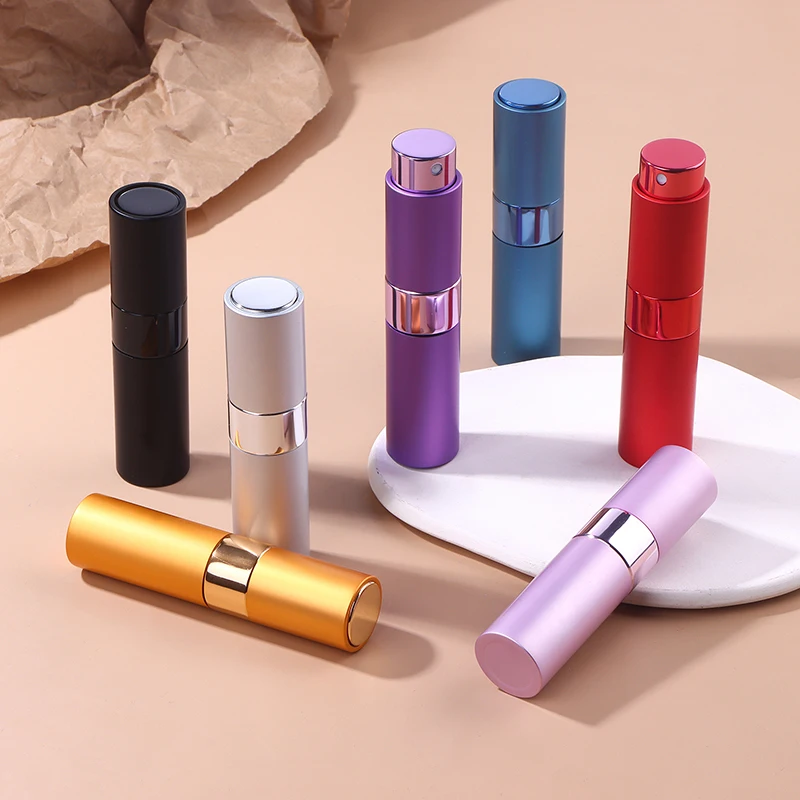 8ML Rattan Pattern Refillable Perfume Bottle Portable Rotary Aluminium Spray Atomizer Empty Spray Perfume Bottle for Travel
8ML Rattan Pattern Refillable Perfume Bottle Portable Rotary Aluminium Spray Atomizer Empty Spray Perfume Bottle for Travel