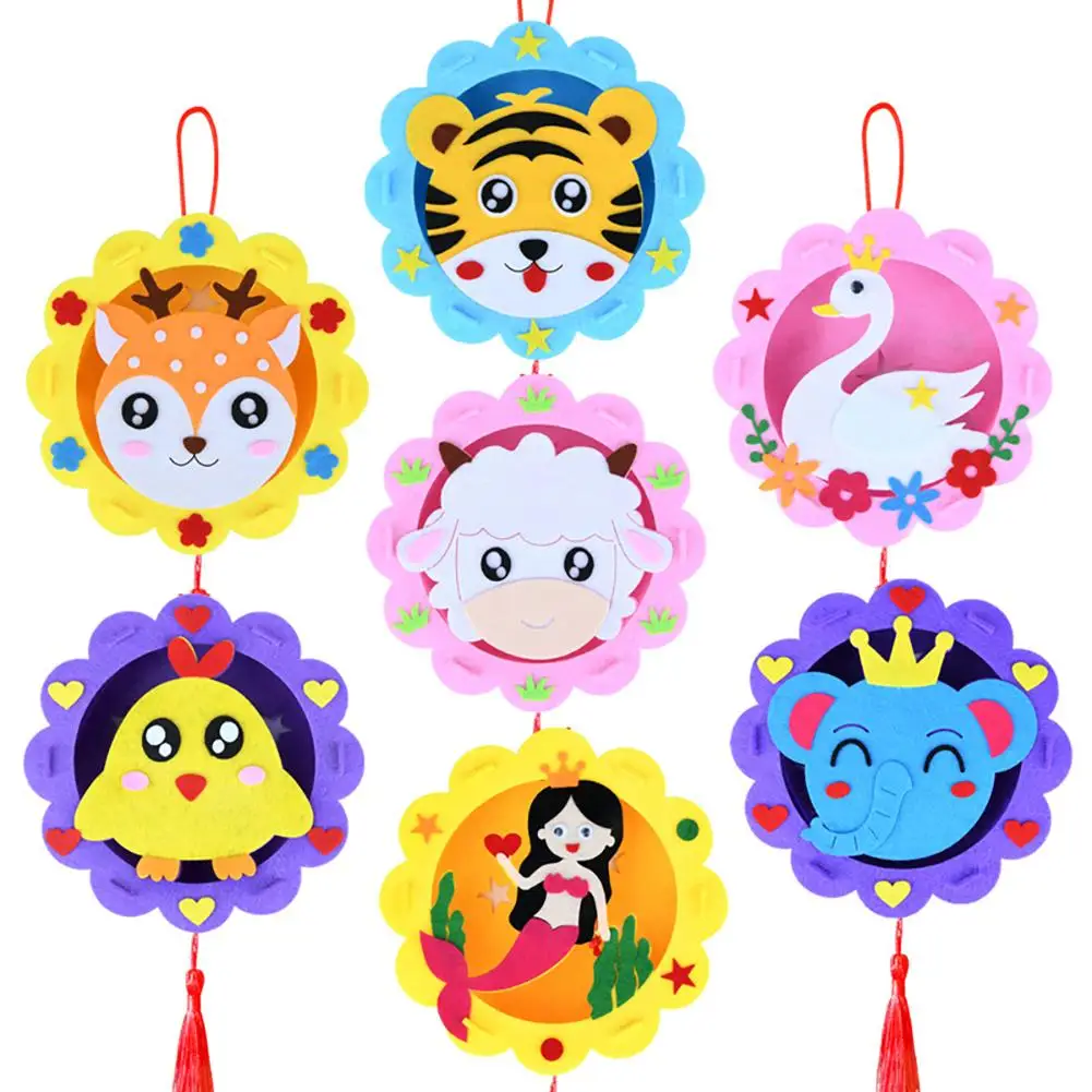 New Mid-autumn Festival Cartoon Animals Lantern Portable Handmade Cartoon Animal Pattern Luminous Lantern Party Glowing Lanterns
New Mid-autumn Festival Cartoon Animals Lantern Portable Handmade Cartoon Animal Pattern Luminous Lantern Party Glowing Lanterns