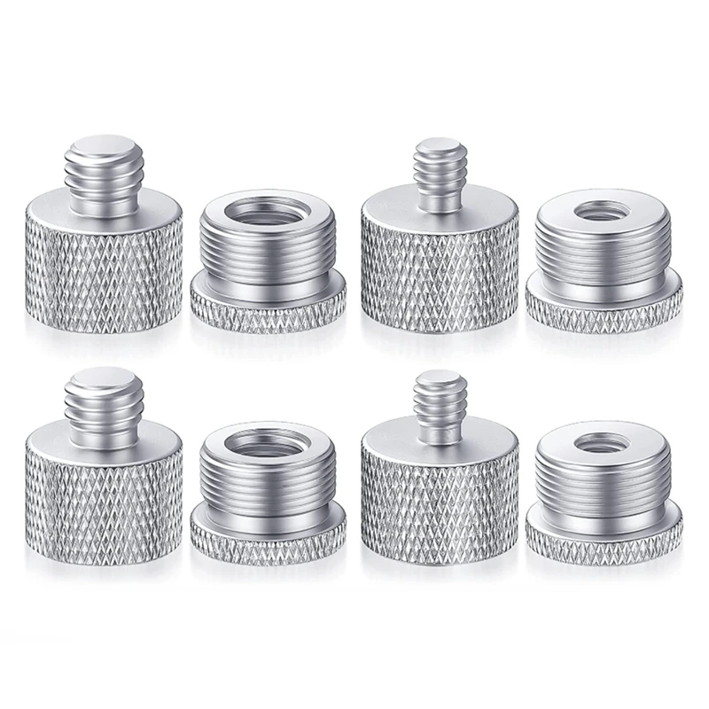 Адаптер с резьбой для микрофона, переходник с 5/8 разъема на 3/8 разъема папа и 3/8 разъема на 5/8 разъема папа, 5/8 разъема на 1/4 разъема папа и 1/4 раз...
Адаптер с резьбой для микрофона, переходник с 5/8 разъема на 3/8 разъема папа и 3/8 разъема на 5/8 разъема папа, 5/8 разъема на 1/4 разъема папа и 1/4 раз...