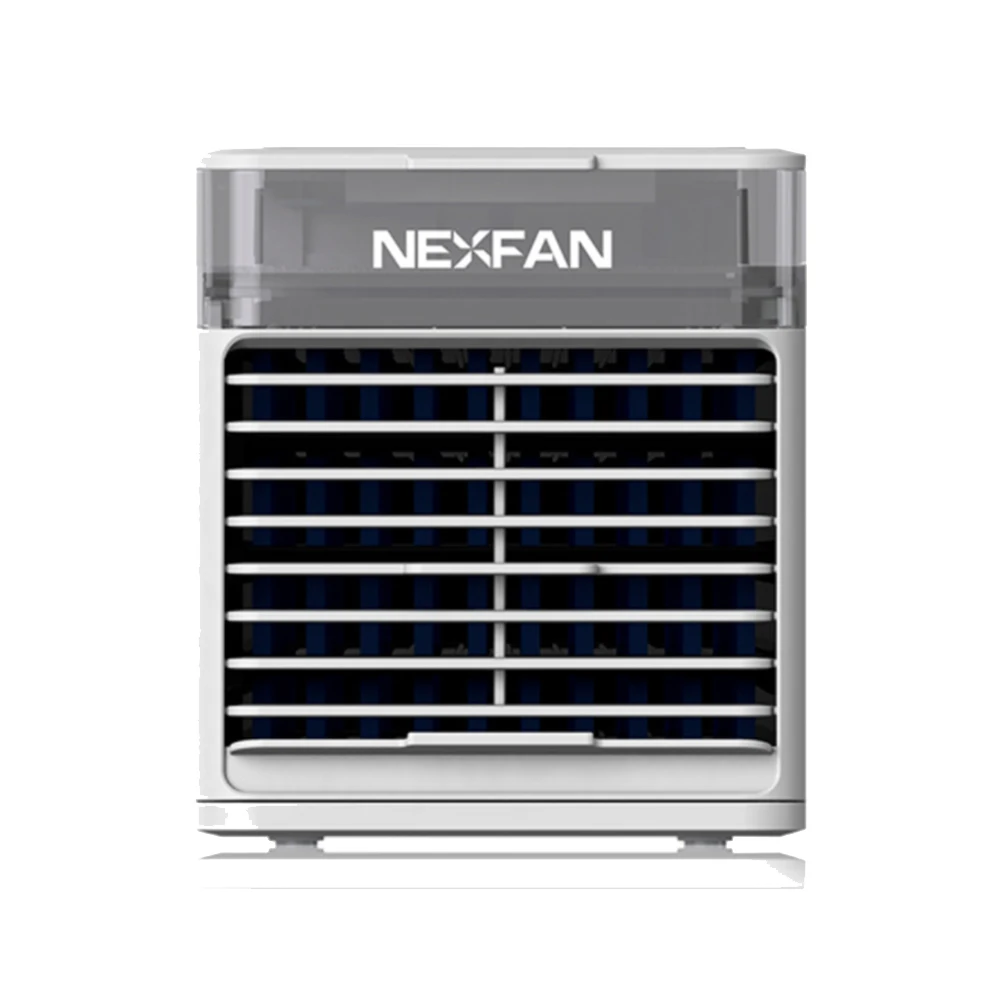 NexFan Air Cooler Mini Air Cooler Refrigeration/Humidifier/Aroma Diffuser Desktop Air Cooler USB Portable Cooling Fan
NexFan Air Cooler Mini Air Cooler Refrigeration/Humidifier/Aroma Diffuser Desktop Air Cooler USB Portable Cooling Fan