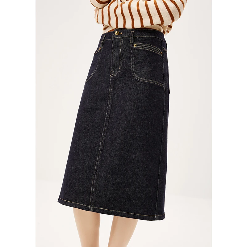 2022 NEW 95.3% Cotton Denim Skirt Women Casual A-LINE Pockets Mid-Calf Korean Fashion Clothing Long Skirts for Women
2022 NEW 95.3% Cotton Denim Skirt Women Casual A-LINE Pockets Mid-Calf Korean Fashion Clothing Long Skirts for Women
