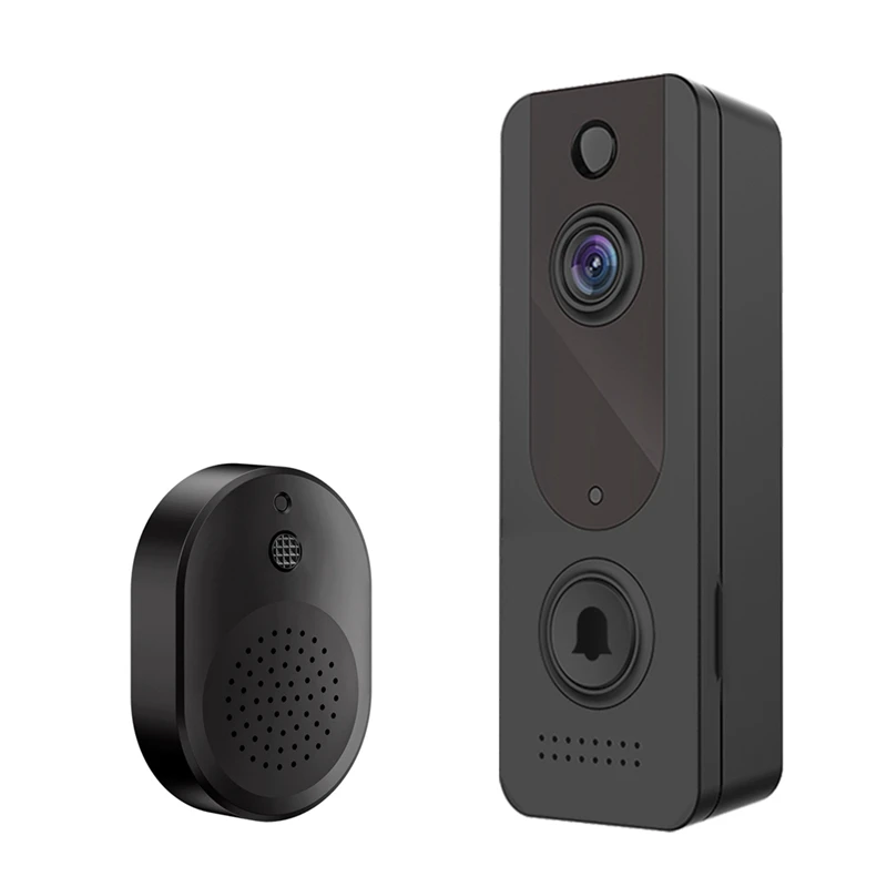 1Set Doorbell Camera Wireless Wifi Smart Doorbell Video Camera Night Vision, Real Time Alert Smart Human Detection
1Set Doorbell Camera Wireless Wifi Smart Doorbell Video Camera Night Vision, Real Time Alert Smart Human Detection