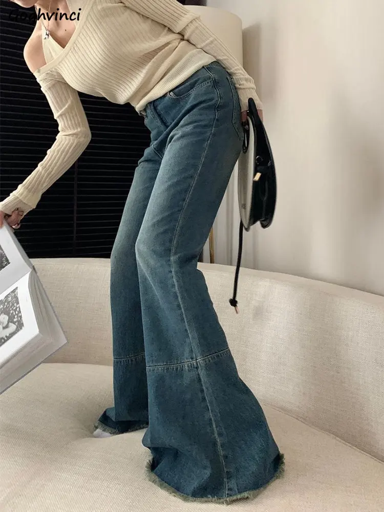 Flare Jeans Women 2022 Autumn Y2k Vintage Streetwear Hot Girls High Waisted Baggy Ins Washed Casual Fashion Denim Females Simple
Flare Jeans Women 2022 Autumn Y2k Vintage Streetwear Hot Girls High Waisted Baggy Ins Washed Casual Fashion Denim Females Simple