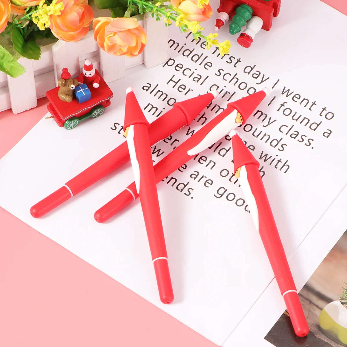 Xmas Novelty Pen Christmas Creative Pen Writing Pens Students Ballpoint Pen Christmas Students Stationery Ink Pen
Xmas Novelty Pen Christmas Creative Pen Writing Pens Students Ballpoint Pen Christmas Students Stationery Ink Pen