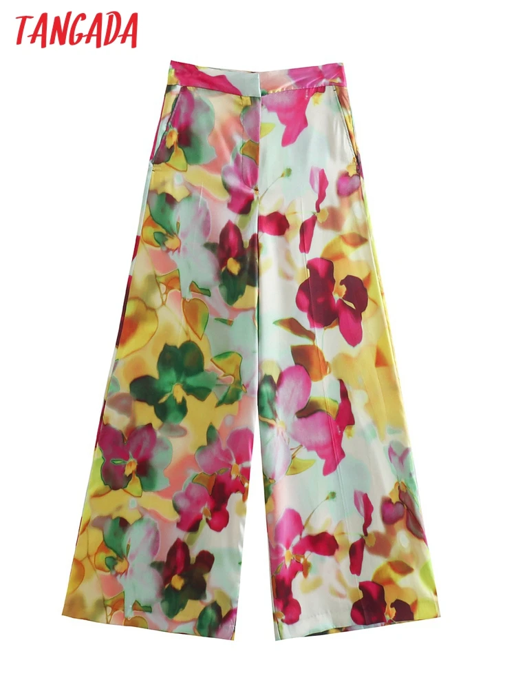 Брюки Tangada женские с принтом, модные офисные штаны с карманами, в винтажном стиле, 4M153
Брюки Tangada женские с принтом, модные офисные штаны с карманами, в винтажном стиле, 4M153