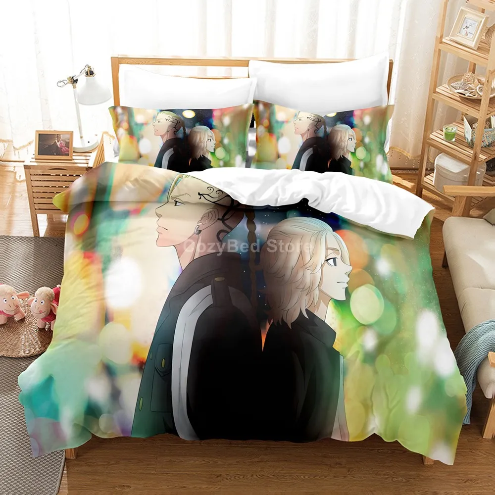 Tokyo Revenger Anime Bedding Set 3d Duvet Cover Sets Comforter Bed Linen Twin Queen King Single Size Fashion Luxury Cartoon Gift
Tokyo Revenger Anime Bedding Set 3d Duvet Cover Sets Comforter Bed Linen Twin Queen King Single Size Fashion Luxury Cartoon Gift