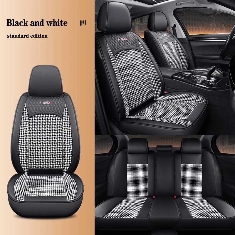 Full Set Leather And Linen Splicing Car Cushion For Renault Sandero Stepway Megane Clio TWINGO KOLEO Duster Talisman Captur
Full Set Leather And Linen Splicing Car Cushion For Renault Sandero Stepway Megane Clio TWINGO KOLEO Duster Talisman Captur