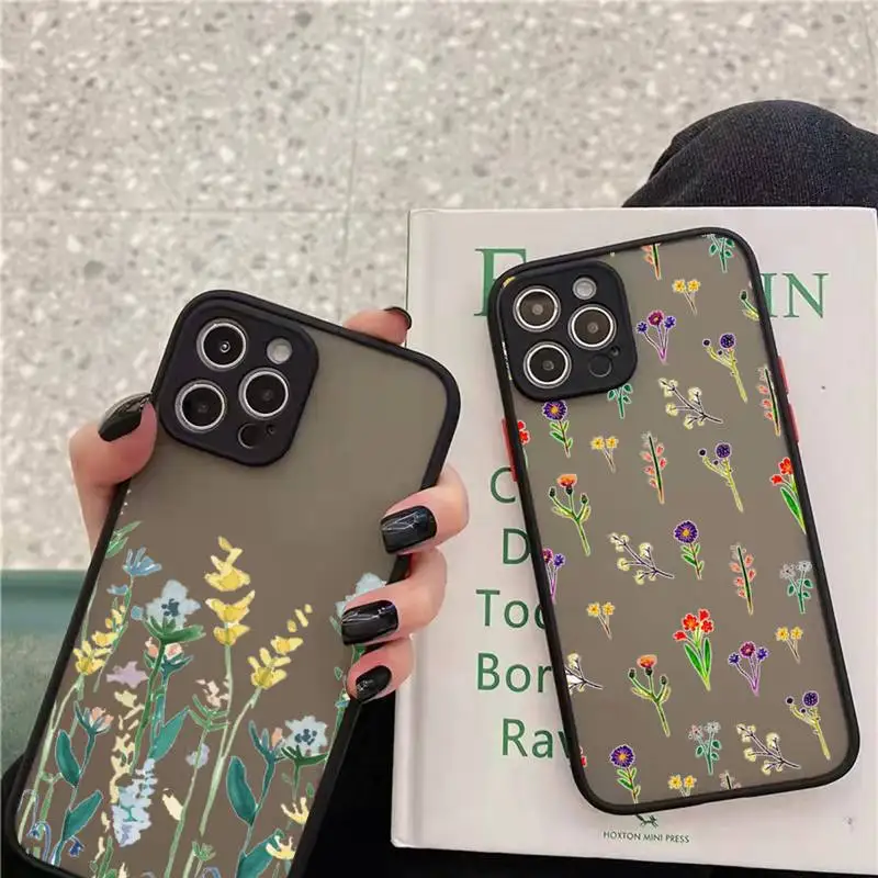 Watercolor plants with flowers Phone Case matte transparent For iphone 14 11 12 13 plus mini x xs xr pro max cover
Watercolor plants with flowers Phone Case matte transparent For iphone 14 11 12 13 plus mini x xs xr pro max cover