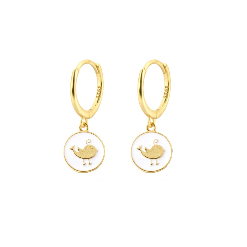 Милые белые эмалевые Круглые Подвесные серьги в виде птиц, серьги-капли для женщин, креативные минималистичные модные эмалевые серьги, ювел...
Милые белые эмалевые Круглые Подвесные серьги в виде птиц, серьги-капли для женщин, креативные минималистичные модные эмалевые серьги, ювел...