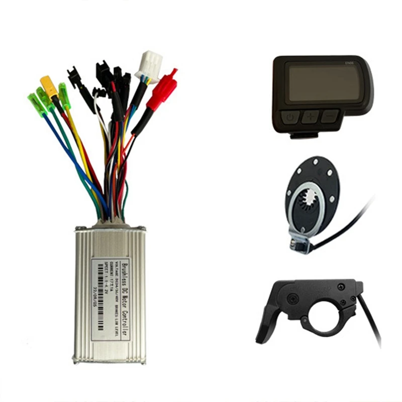 24V 36V 48V 250W 350W Electric Bicycle Accessories LCD Display Meter 17A Three-Mode Sine Wave Controller
24V 36V 48V 250W 350W Electric Bicycle Accessories LCD Display Meter 17A Three-Mode Sine Wave Controller
