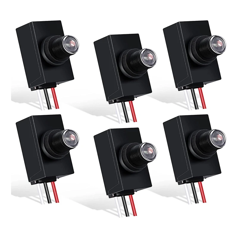 6 Packs Dusk To Dawn Sensor For Outdoor Lighting 120-277V Photoelectric Switch Photocell Light Sensor
6 Packs Dusk To Dawn Sensor For Outdoor Lighting 120-277V Photoelectric Switch Photocell Light Sensor