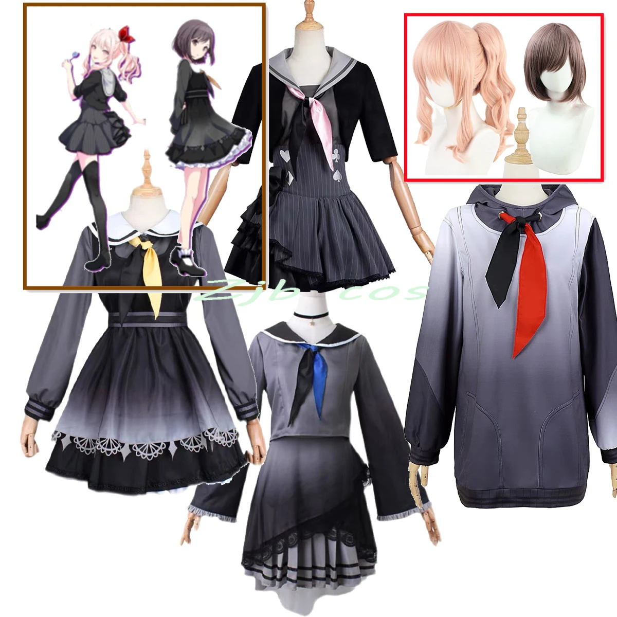 Project Sekai Colorful Stage! feat.Akiyama Mizuki Yoisaki Kanade Shinonome Ena Asahina Mafuyu miku Cosplay Costume Halloween
Project Sekai Colorful Stage! feat.Akiyama Mizuki Yoisaki Kanade Shinonome Ena Asahina Mafuyu miku Cosplay Costume Halloween