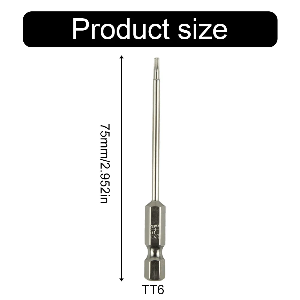 Accessories Workshop Equipment Screwdriver Hand Tools Magnetisch Silver T6-T40 Galvanik Hollow Torx Bit Alloy Steel
Accessories Workshop Equipment Screwdriver Hand Tools Magnetisch Silver T6-T40 Galvanik Hollow Torx Bit Alloy Steel