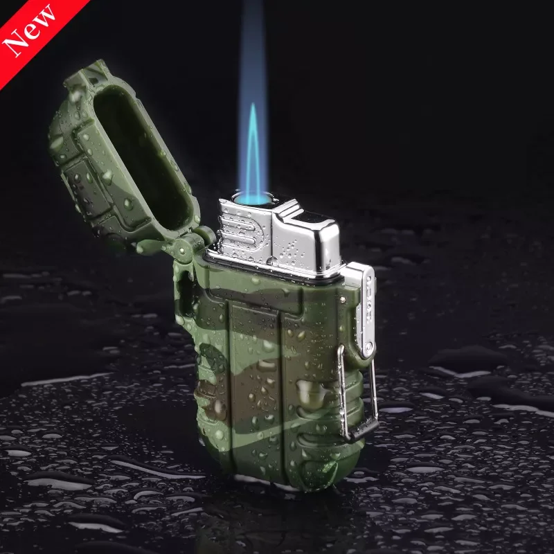 2022 New Waterproof Butane Gas Cigarette Lighter Portable Outdoor Windproof Turbine Lighter Suitable For Wild Survival Tools 
2022 New Waterproof Butane Gas Cigarette Lighter Portable Outdoor Windproof Turbine Lighter Suitable For Wild Survival Tools