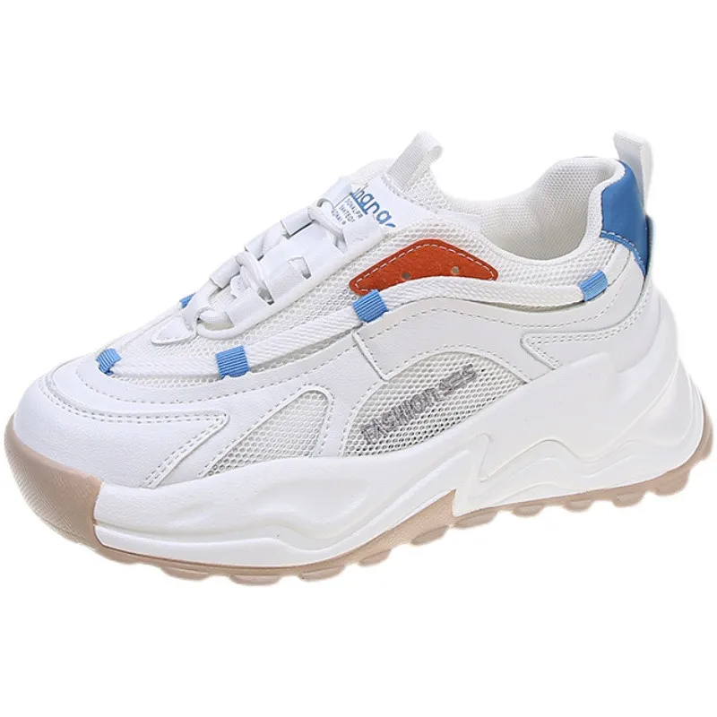 Женские кроссовки на платформе, повседневные прогулочные туфли, на шнуровке, плоская подошва, на весну
Женские кроссовки на платформе, повседневные прогулочные туфли, на шнуровке, плоская подошва, на весну