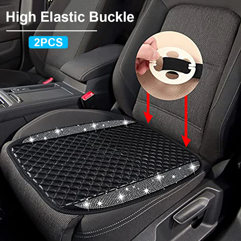 Shiny Car Seat Cover Bling Interior Accessories For Women And Girls Breathable Front Seat Cushion Non-Slip Universal Seat Cover
Shiny Car Seat Cover Bling Interior Accessories For Women And Girls Breathable Front Seat Cushion Non-Slip Universal Seat Cover