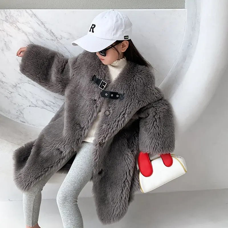 2023 Winter and Autumn Fashion Faux Fur Rabbit Children Fluffy Coat Cartoon Imitation Rabbit Fur Grass Thicken Jacket Girls Z134
2023 Winter and Autumn Fashion Faux Fur Rabbit Children Fluffy Coat Cartoon Imitation Rabbit Fur Grass Thicken Jacket Girls Z134